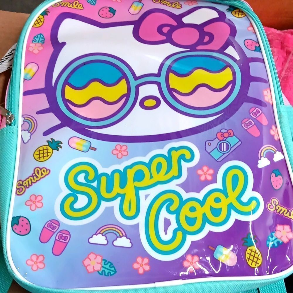 NWT Hello Kitty Super Cool Print Backpack